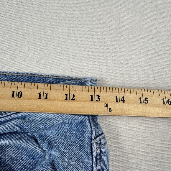 American Eagle Highest Rise 90s Boyfriend Jeans Women’s 2 Blue Denim Stretch‎ - Picture 7 of 16